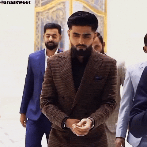 Babar Azam Style GIF