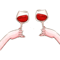 cityconf vino celebracion brindar city confidential Sticker