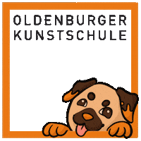 Oldenburger_Kunstschule kuno klex olks kunomops Sticker