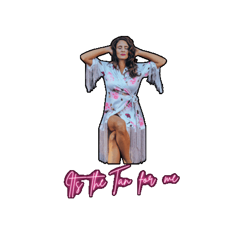 Spray Tan Sticker by Maria