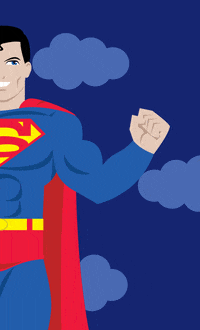 Superman GIF by aaron frey