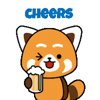 Drunk Bottoms Up Sticker by PlayDappTown