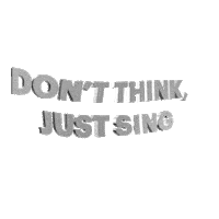 Sing Going Out Sticker by pullandbear