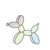 Happydog Sticker