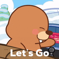 Driving Lets Go GIF by FROSTYS