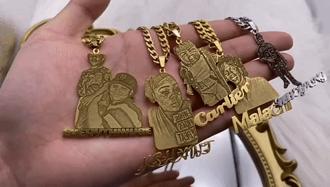 giftsengravedco giphyupload photo necklace GIF