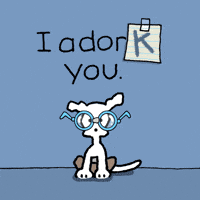 I Adore You GIF by Chippy the Dog