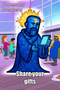 Community Helping GIF by Bloomsday Preppers