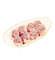 lovelyhsuhsu hot eat takoyaki lovelyhsuhsu Sticker