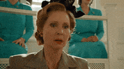 Shocked Sarah Paulson GIF by NETFLIX