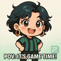 Game Time Hana GIF by Persona