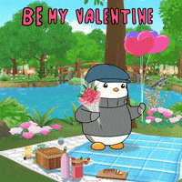 I Love You Flowers GIF by Pudgy Penguins