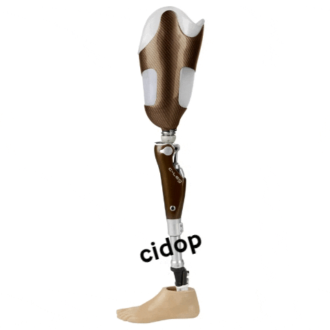 cidoportopedia giphygifmaker leg ortopedia prosthetic GIF