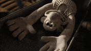 aardman fun cartoon fast slide GIF