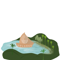 solarko travel hawaii solarium hawai Sticker