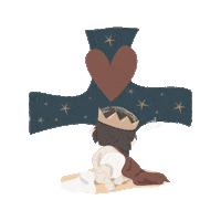 Gesu Cristo Re Sticker