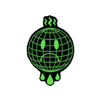 Sad Climate Change Sticker
