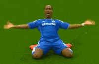 Winning Didier Drogba GIF