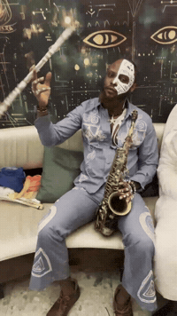 hottrumpetnerd saxophonist fela felakuti felasaxopohone GIF