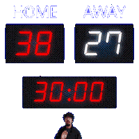 27 Away Sticker