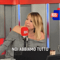 Anna Pettinelli GIF by RDS 100% Grandi Successi