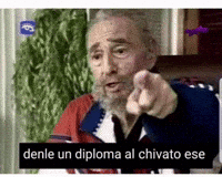 Cuba Castro GIF
