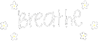 Flower Breathe Sticker