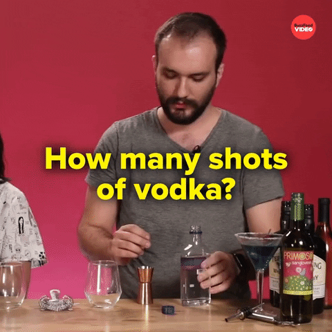 Alcohol Vodka GIF by BuzzFeed