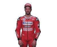 happy andrea dovizioso Sticker by MotoGP