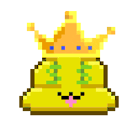 Art Shitting Sticker by Poopies.io