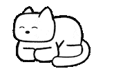 Cat Spinning Sticker