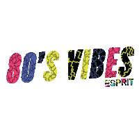 80S Mood Sticker by Esprit