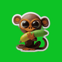 Hungry Monkey GIF