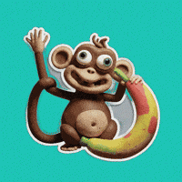 Hungry Monkey GIF