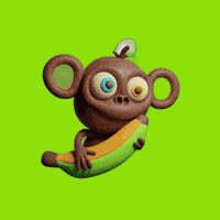 Hungry Monkey GIF