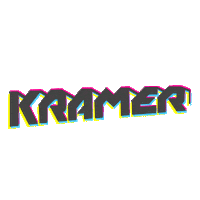 KramerGuitarsUS trippy rock guitar kramer Sticker