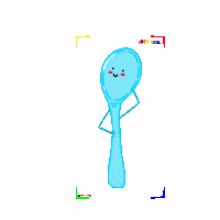 fotofestin fotografia camara cubiertos fotofestin Sticker