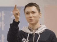 Pointing I Trust You GIF