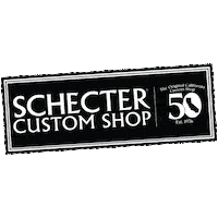 Schecter Custom Shop Sticker by Schecter Guitar Research