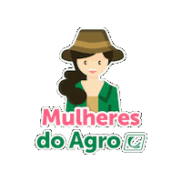 casalebrasil agro mulher pecuaria agro brasil Sticker