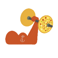 Pizzas Ravioli Sticker by Muerde La Pasta