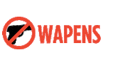 Likejewijk wdwu wapens wapens de wijk uit anti wapens Sticker