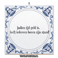 Stress Nl Sticker by Tegelspreuken.nl