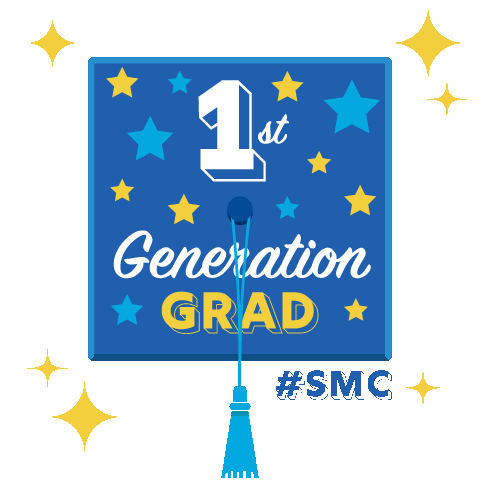 Graduation Sticker by Santa Monica College