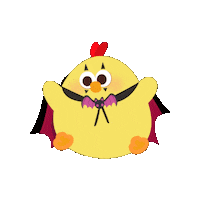 Halloween Chicken Sticker by Miniso Canada