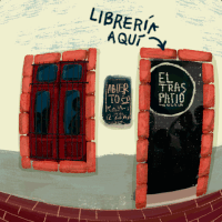 illustration books GIF