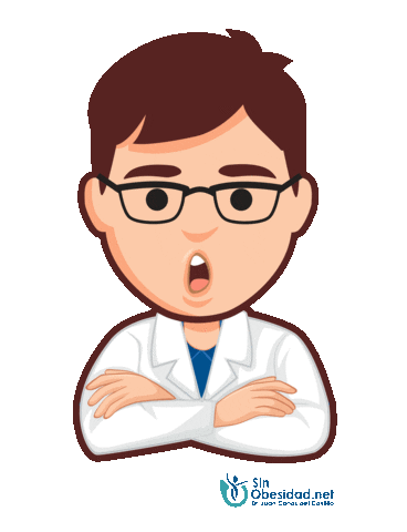 sinobesidad giphyupload sin obesidad dr del castillo doctor juan carlos del castillo Sticker