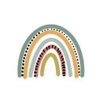 Rainbow Boho Sticker