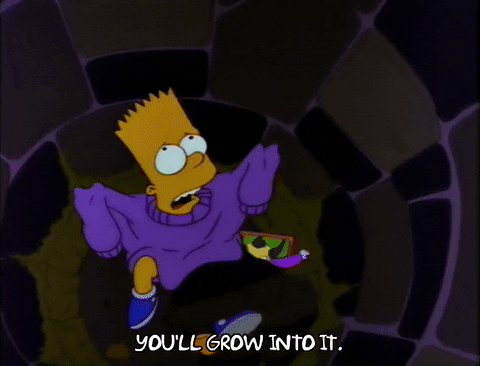 Scared Season 3 GIF by The Simpsons