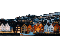 Bergen Sticker by Nordisk media